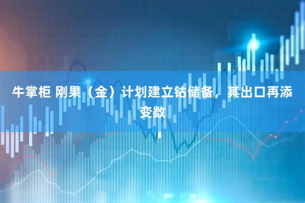 牛掌柜 刚果（金）计划建立钴储备，其出口再添变数